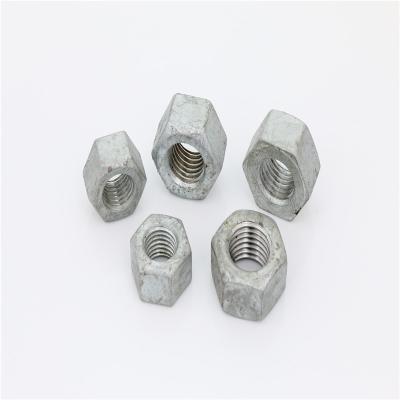 China Carbon steel material High strength fasteners hexagon nuts fastener for sale