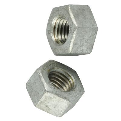 China Heavy hex nut M8 M10 M12 M16 M20 A194 2H hex nut heavy hex nut for sale