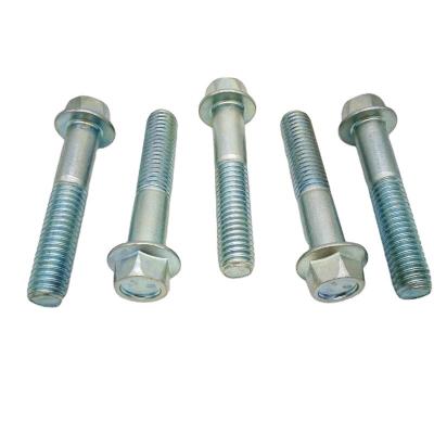 China DIN6921 FLANGE HEXAGON BOLTS M8-M24 NUTS AND BOLTS GALVANISED for sale