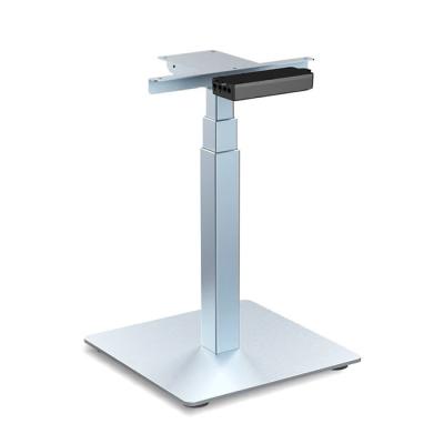 China (Height) 8000N Adjustable Lifting Motorized Adjustable Electric Standing Desk Stand with 2 Motors 1 Leg for Modern Home and Office Desk Furniture for sale