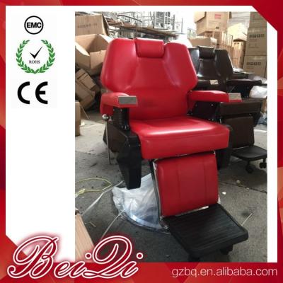 中国 Big Pump Red BarberChairs Used Hair Styling Chairs Luxury Barber Shop Furniture 販売のため