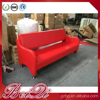 中国 Waiting area seating cheap waiting room bench chairs barber shop waiting benches 3-seater 販売のため