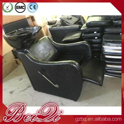 China 2018 barber shop equipment and supplies hairdressing basins and chair shampoo for sale