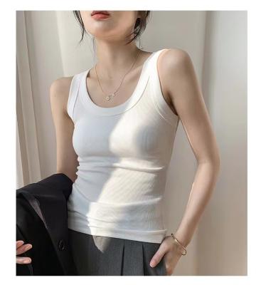 China Wholesale Anti-wrinkle Women's Tight Elastic Top Knitting Fitness Yoga Sports Sexy Backless Running Vest for sale