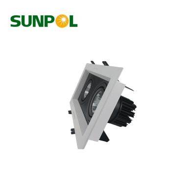 China Hot Sale Modern Black IP54 Ip20 10W 20w Exterior Aluminum Ceiling Cylinder Cylinder Downlight Hot Selling Outdoor Led Cob Mounted For Hotel for sale