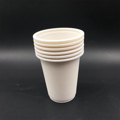 China Disposable Biodegradable Cornstarch Cup Food Simple Design for sale