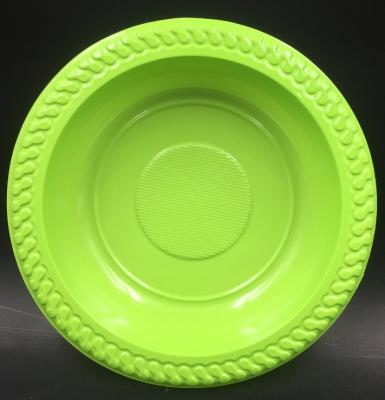 China Disposable Disposable Plastic Dessert Bowl 7inch Australia Round Style for sale