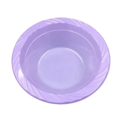 China 12oz 360ml Disposable Noodle Food Packaging Plastic Disposable Bowl for sale