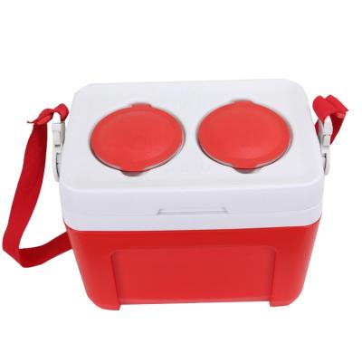 China GINT Waterproof Fridge Box Solar Cooler Ice Chest With Cup Holder for sale