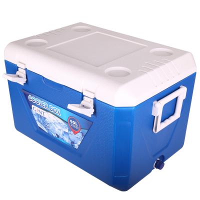 China GINT 60L PU Foam Cooler Waterproof Vaccine Foldable Portable Lightweight Cooler Box For Safe Shipping Carrying for sale