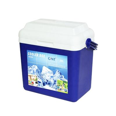 China 30 Liter Waterproof Eco-Friendly Vacation Waterproof Ice Box Ice Chest Cooler Box For Outdoor for sale