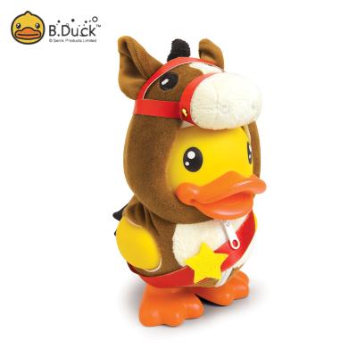 China Hot Sale PVC Duck Cartoon Design Piggy Bank PVC Custom Made For Gift for sale