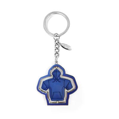 China New Design Gifts Plastic Acceptable Soft Soft Metal PVC Custom Key Chain for sale