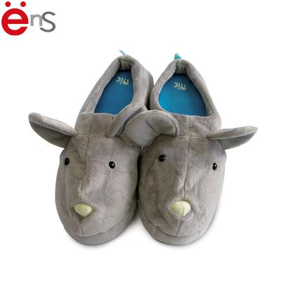 China Anti-slippery cute rat man indoor warm slippers for gifts wholesale for sale