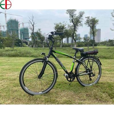 China Aluminum Alloy Best Quality 36V 28 Inch* 1 - 5/8 Hydraulic Brake Alloy City Electric Bicycle for sale