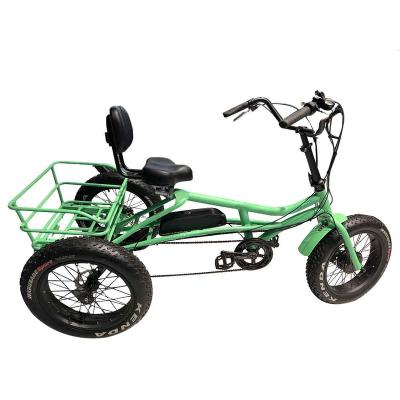 China 250W 48V Electric Cargo Scooter Outdoor Electric Tricycle for sale