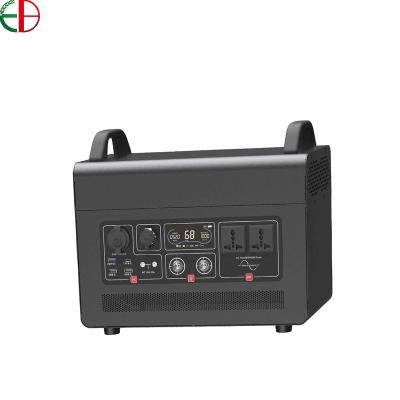 China Full Recharge Within 4 Hours 1500W 220V Solar Portable Power Station With Built In LiFePO4 Battery for sale