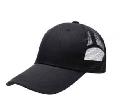 China JOINT Casual Men's Mesh Trucker Hat Simple Design Outdoor Sports Cap Custom Baseball Hat for sale