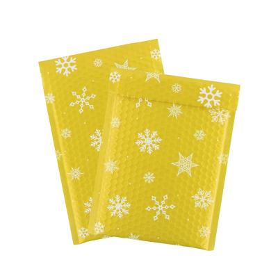 China Cosmetic Christmas Compostable Yellow Ad 350 4000 Poly Bubble Announcement Designs for sale