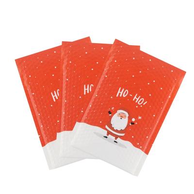 China Christmas 6x9 Custom Logo Cosmetic Padded Envelopes 9.5x14 Poly Bubble Mailer 0 for sale