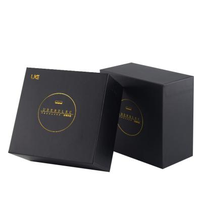 China Wholesale Custom Recyclable Cardboard Rigid Fancy Paper Box Luxury Rigid Luxury Gift Packaging Boxes Custom Logo for sale