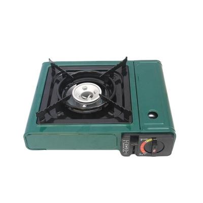 China Manual High Cost Effective High Level Bounce Portable Gas Stove Butane Camping for sale