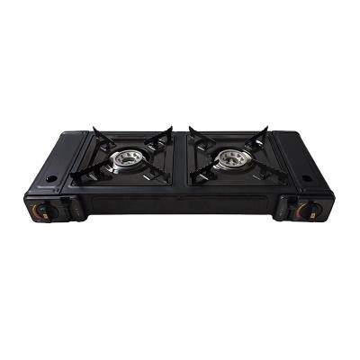 China Factory Price Mobile Portable Gas Stove 2 Burner Gas Stove2 Burner Gas Stove for sale