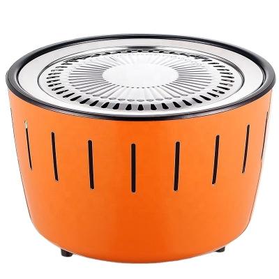 China Portable Fan Assisted Grill Easily Assembled With Charcoal Carry Bag Included Table Top Smokeless BBQ With Portable Grill for sale