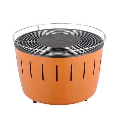 China Easily Assembled Cold Rolled Steel Charcoal Outdoor Camping BBQ with Fan Grill - Charcoal Gray with Pellet Grill for sale