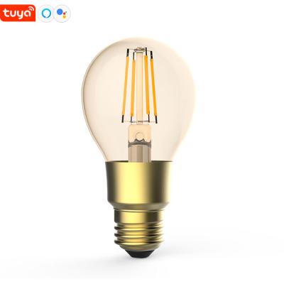 China Tuya RGB Residential Smart WiFi Bulbs Alexa LED Filament Bulbs Dimmable Color for sale