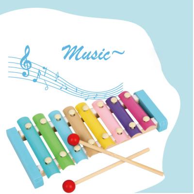 China Educational Custom Wholesale Kids ABS Wooden Music Percussion Toys Wooden Musical Instrument Toy for sale