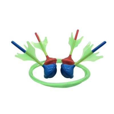 China Hot Selling Adult Plastic Garden Game Children Sport Dart Games Noctilucent Lawn Darts For Fun for sale