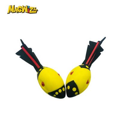 China With whistle rock ball with whistle ball stress toy rocket anti stress train toy custom kawaii for sale