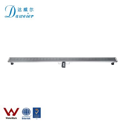 China China Suppliers Stainless Steel Linear Scratch Resistant Floor Drain Anti Smell Anti Smell Floor Drain for sale