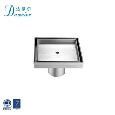 Cina Anti-odor Shower Floor Drain Bathroom Drainer Square Stainless Steel Shower Floor Drain in vendita