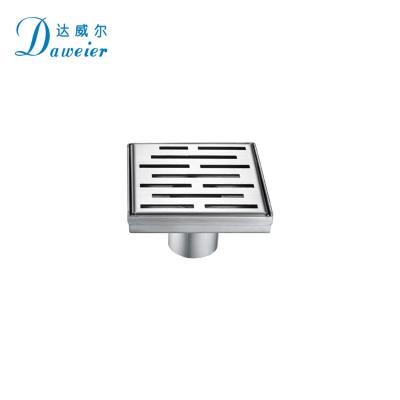 China Anti-odor Good Quality Square Floor Drain Stainless Steel Bathroom Floor Drain Grating for sale