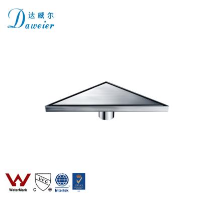 China Anti Smell Chinese Supplier Floor Trap Shower Triangle Bathroom Drain Stainless Steel Drain for sale