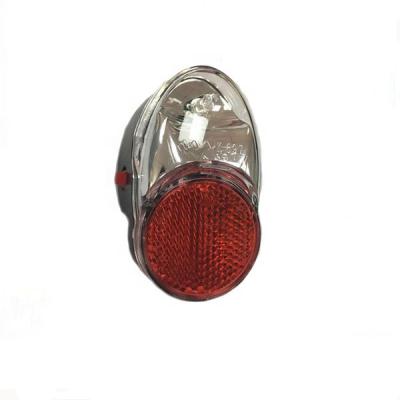 China ABS bicycle light led 6V/0.6W LED bike stvzo safety rear top bike tail light for dynamo bicycle light for sale