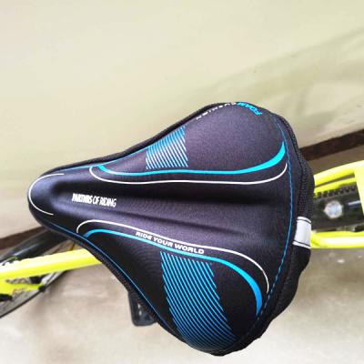 China Memory Foam +PU Foam Memory Foam Bike Seat Cover Bicycle Accessories Bike Saddle Cover for sale