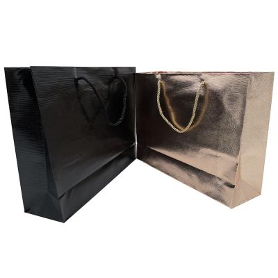 China Recyclable Custom Biodegradable Kraft Paper Shopping Bags For Gift Laminated Recyclable Paper Bags For Packaging for sale