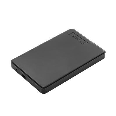 China 2.5 Inch SATA3 Plastic Caddy USB2.0 HDD Carriage Case HDD CASE SSD Mobile External Hard Drive Box for sale