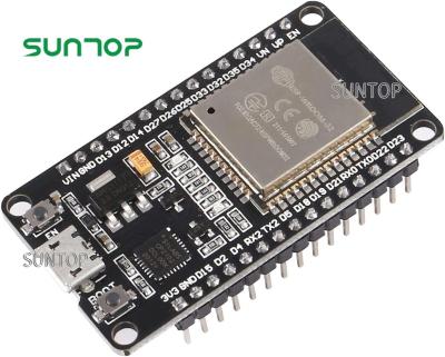 China ESP32 ESP-WROOM-32 Standard Development Board 2.4 GHz WiFi and Dual Cores Bluetooth Microcontroller ESP-WROOM-32 Chip for sale