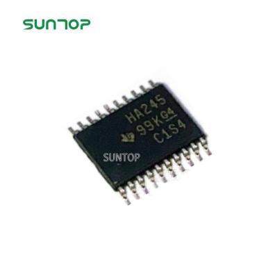 China New standard original sn74ahc245pwr tssop20 IC silk screen ha245 transceiver logic chip for sale