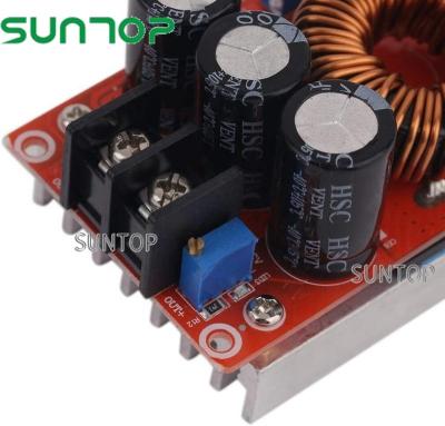 China 1200W 20A DC Power Supply Module Voltage Booster Adjustable Converter 8-60V Standard Car DC Boost Converter to 12-83V for sale