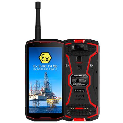 China Dual SIM Card Conquest S12Pro IoT Terminal Oil And Gas Mining ATEX Certificate NFC POC Explosion Proof Android 9.0 Rugged New Mobile Phone for sale