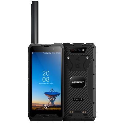 China Dual SIM Card Conquest S18 Terminal Gas Pressure Detection Android IoT 8.1 Mobile Smart Rugged 5g Phones With Waist Support For Hazardous Area for sale