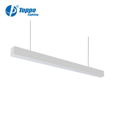 China Aluminum+PC Cover TOPPO 1200mm 32W 120LMW 4000K LED Commercial Flat Linear Light Batten for sale