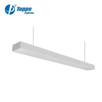 China High End LED Linear Light For University Applications Office Commercial Light LED Upton Batten 120mm Frosted Weight for sale