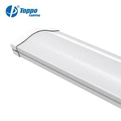 China Hot Aluminum+PC Cover TOPPO 4ft 32W 4000K Linear LED Pendant Lighting UK LED University Fixture for sale