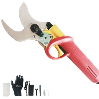 China Anti-skid handle electric vineyard pruner shears 40mm electric pruners for sale